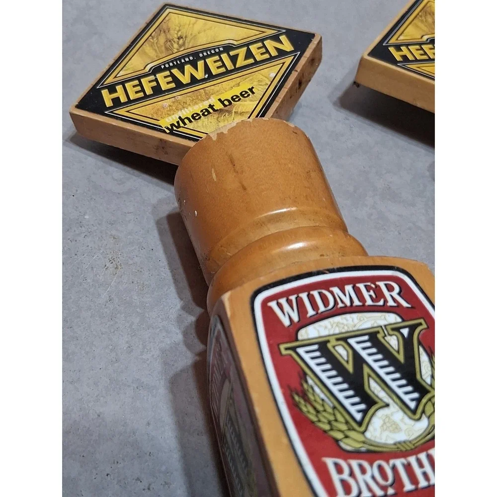 3 Widmer Brothers Hefeweisen Iconic Bar Draft Beer Tap Handle Man Cave Brewery